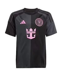 Adidas Big Boys and Girls Rodrigo De Paul Black Inter Miami Cf 2025 The Fortitude Kit Replica Player Jersey