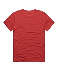 Homage Men's and Women's Red Kansas City Chiefs Nfl Asl Collection by Love Sign Tri-Blend T-Shirt