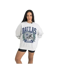 Gameday Couture Women's Gray Heritage Premium Fleece Pullover Sweatshirt