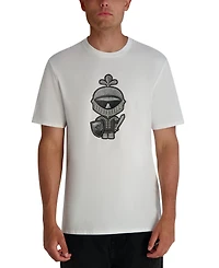 Karl Lagerfeld Paris Men's Embroidered T-Shirt