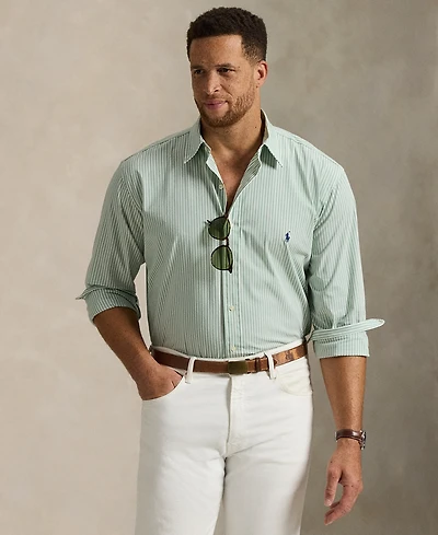 Polo Ralph Lauren Men's Big & Tall Poplin Sport Shirt