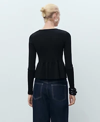 Mango Women's Ties Knitted Cardigan