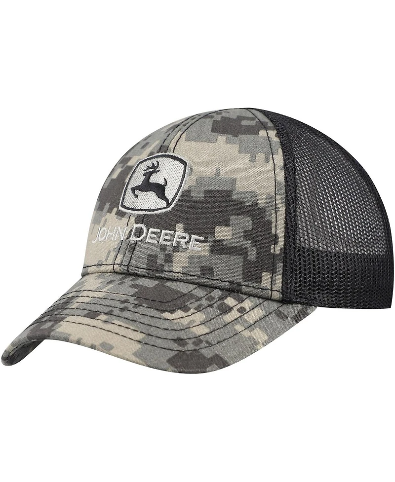 John Deere Toddler Digital Camo Trucker Adjustable Hat
