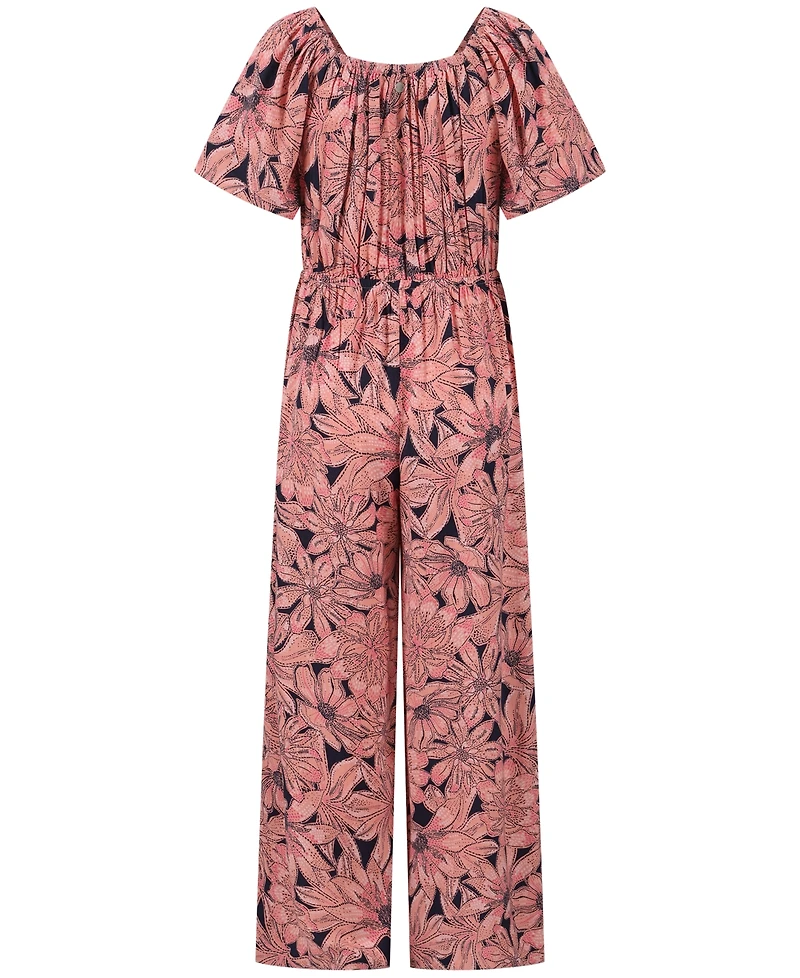 Roxy Girls 7-16 Sun-kissed Printed Jumpsuit