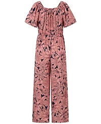 Roxy Girls 7-16 Sun-kissed Printed Jumpsuit