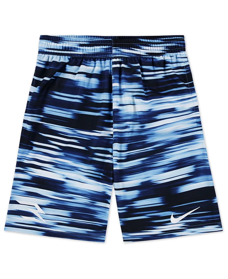 Nike 3BRAND by Russell Wilson Big Boys Mid Rise Badge Shorts