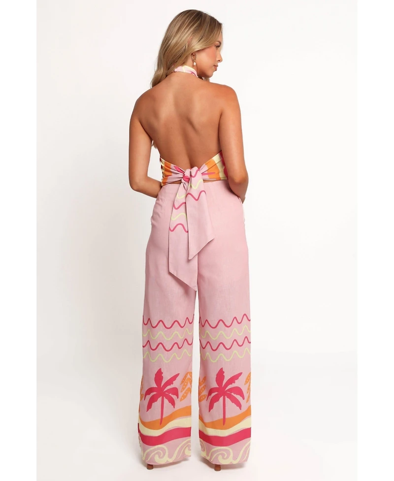 Petal and Pup Women's Aryn Halterneck Jumpsuit