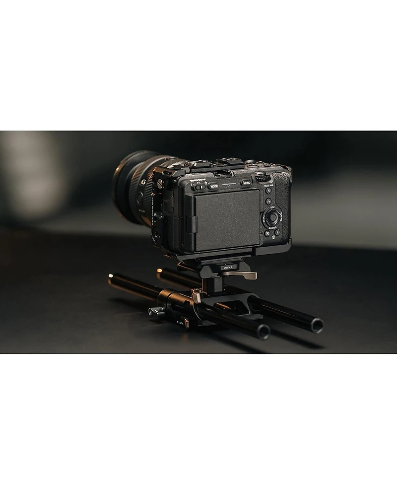 Tilta 15mm Lws Arca Height Adjustable Baseplate, Black