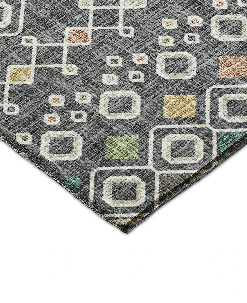 Dalyn Portico Washable PO4 2'3"x7'6" Runner Area Rug