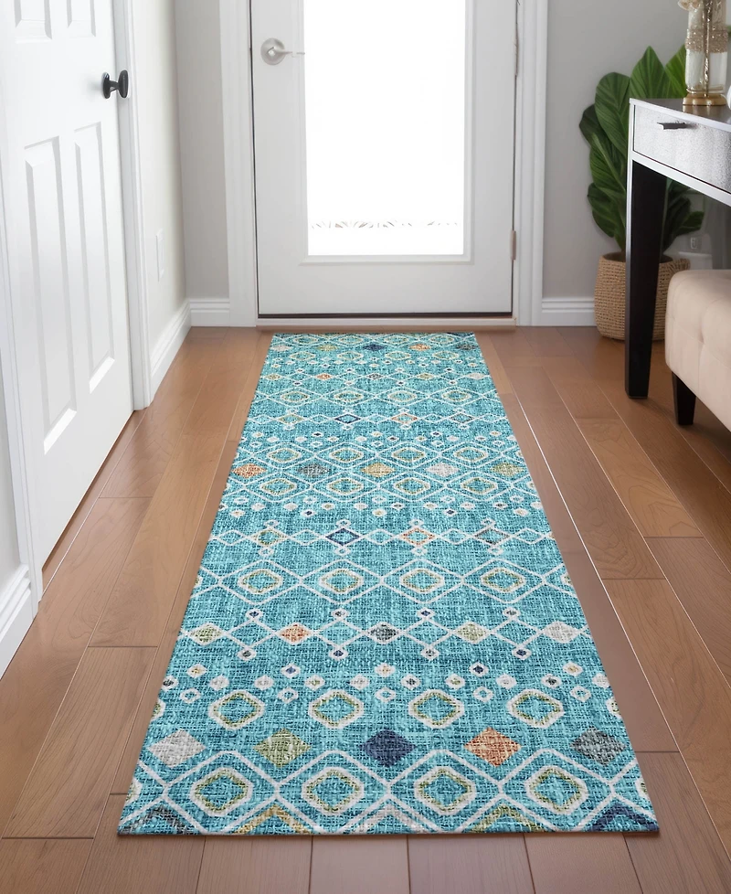 Dalyn Portico Washable PO4 2'3"x7'6" Runner Area Rug