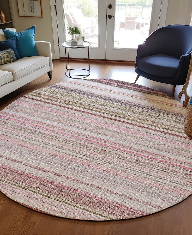 Dalyn Portico Washable PO2 8'x8' Round Area Rug