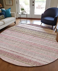 Dalyn Portico Washable PO2 8'x8' Round Area Rug