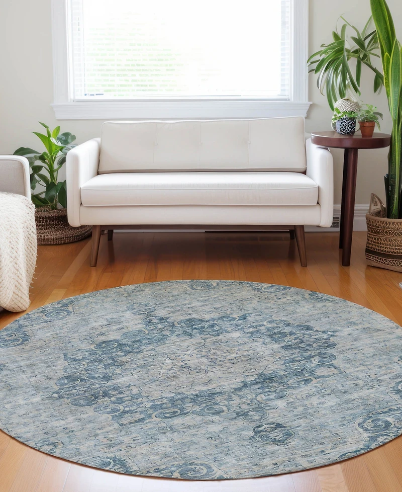 Dalyn Tabrook TB5 8'x8' Round Area Rug