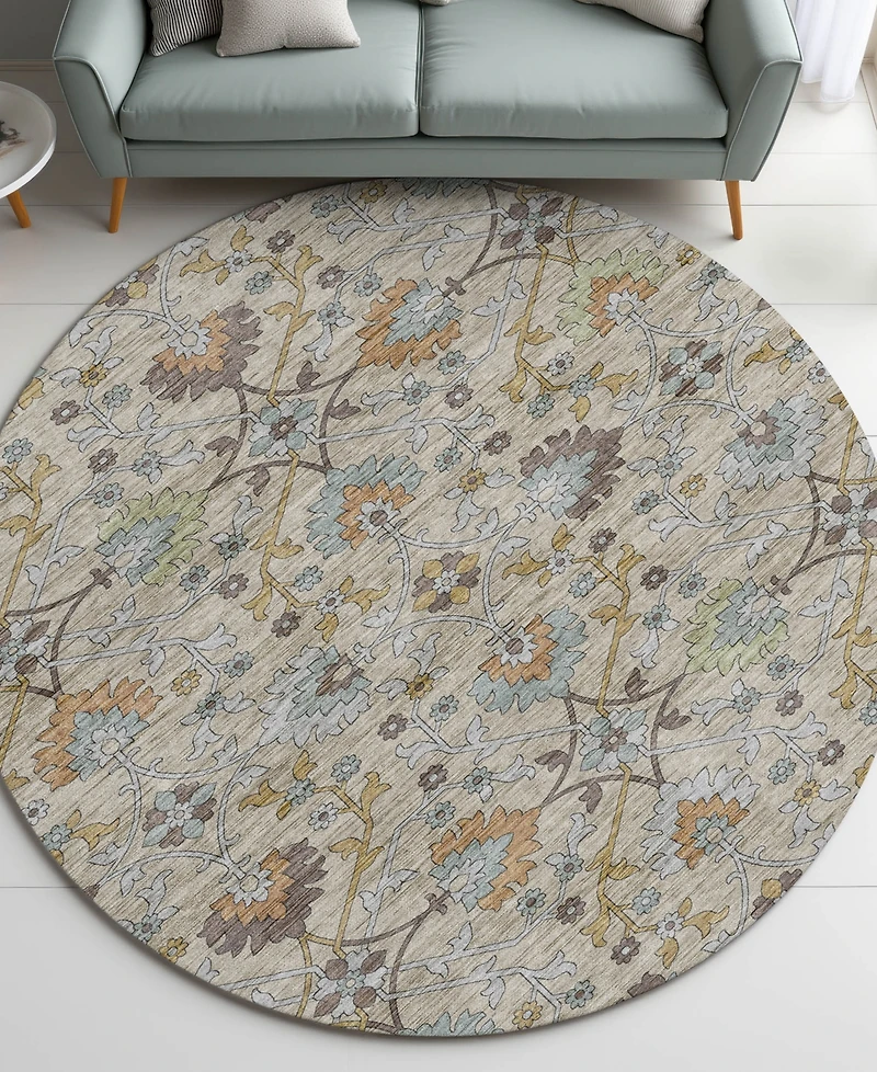 Dalyn Silk Road SR1 8'x8' Round Area Rug