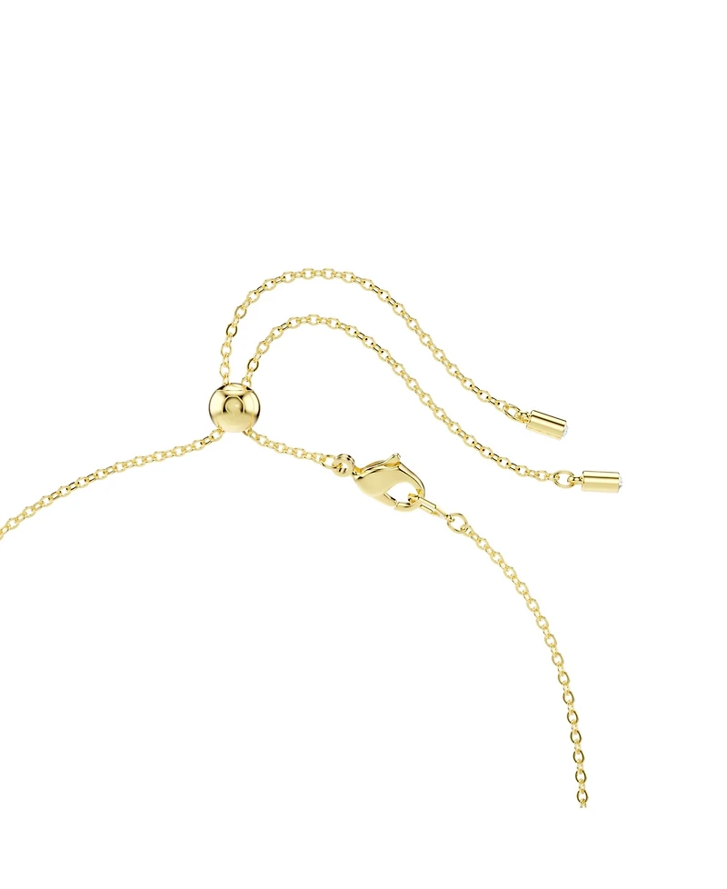 Swarovski Constella Gold Tone Plated Earrings and Necklace Set