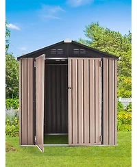 Aecojoy 6'x6' Outdoor Storage Shed