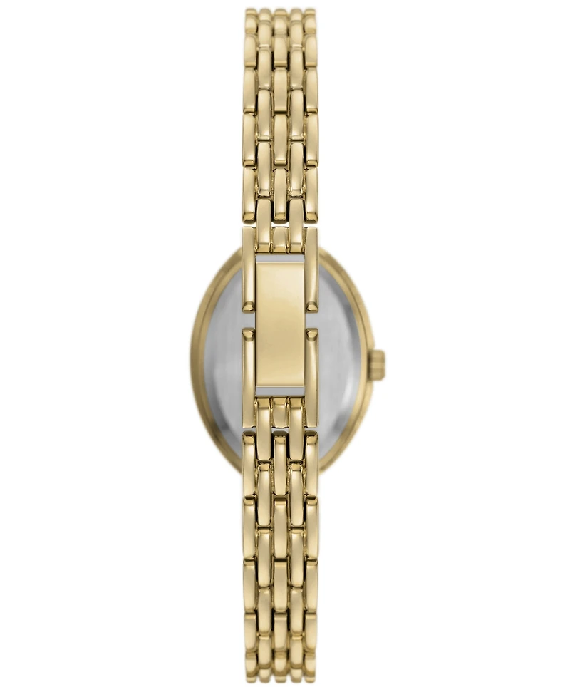 Folio Women's Quartz Three-Hand Gold Alloy Watch Set, 23mm