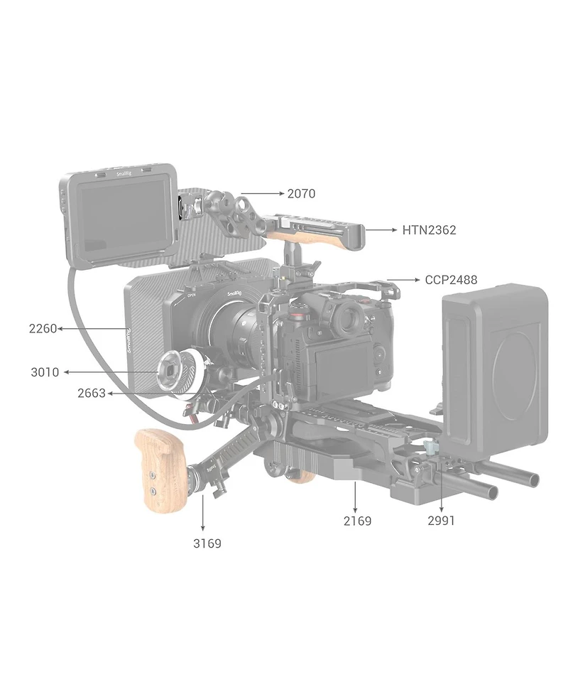 SmallRig Drop-In HawkLock Mini Universal Quick Release Top Plate