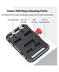SmallRig Mini V-Mount Battery Plate with Crab-Shaped Clamp