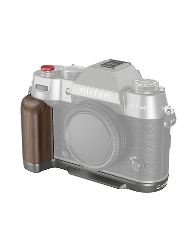 SmallRig SmallRig Wooden L-Shape Grip for Fujifilm X-T50, Charcoal Silver