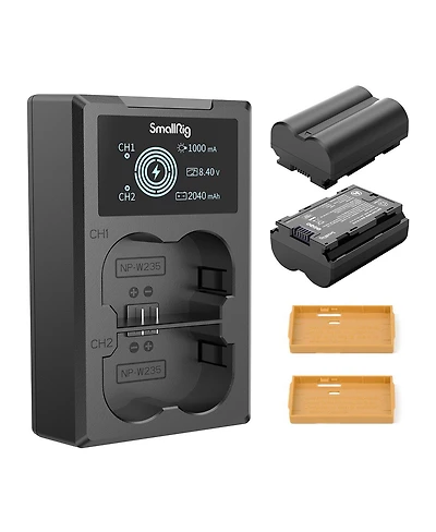 SmallRig SmallRig Camera Battery and Charger Kit for Fujifilm Np-W235 3822