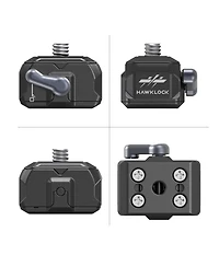 SmallRig Drop-In HawkLock Universal Mini Quick Release Clamp and Plate
