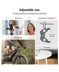 SmallRig Multi-Functional Crab-Shaped Clamp with Ballhead Magic Arm