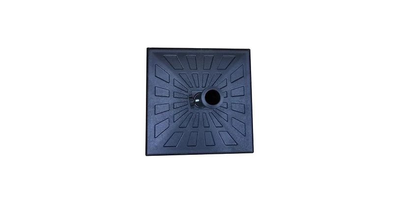 Flynama 8.8 Ft Aluminum Patio Umbrella with Tilt Crank and 42LB Base