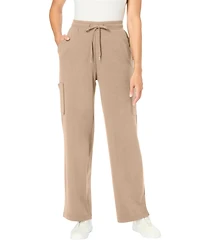 Woman Within Women's Knit Pull-On Drawstring Cargo Pants