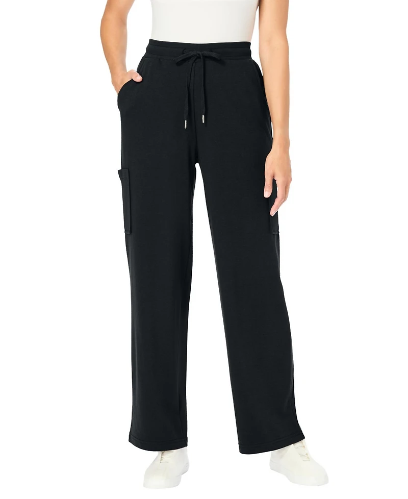 Woman Within Plus Knit Cargo Pant