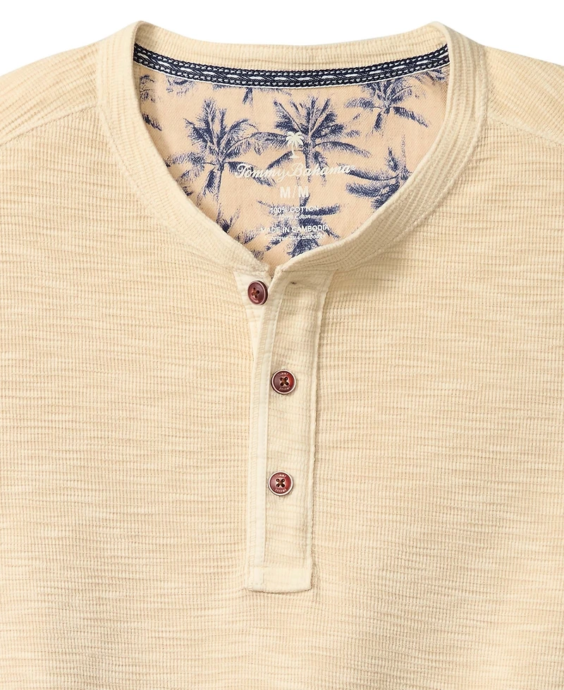 Tommy Bahama Men's Port Oasis Henley Long-Sleeve Shirt