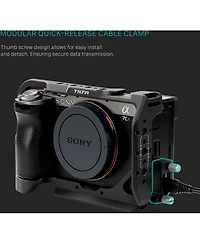 Tilta Half Camera Cage Lightweight Kit for Sony a7C Ii / a7C R, Titanium Gray