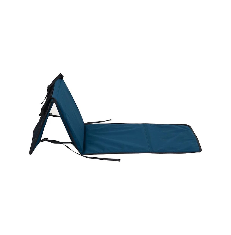Sunjoy Portable Backrest Chair 1PK, Folding Lightweight Camp Seat