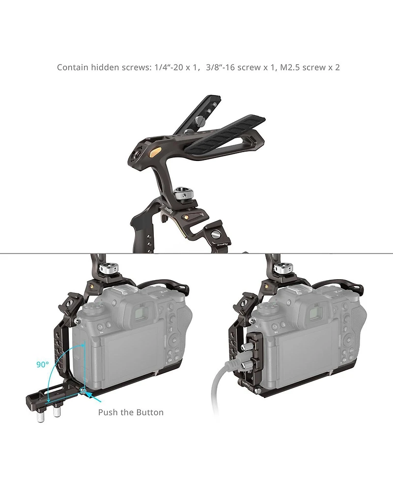 SmallRig 4522 Night Eagle Camera Cage Kit for Nikon Z6III Camera
