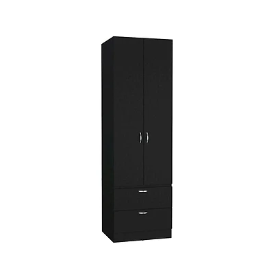 Tuhome Vicco Armoire Black Mdf