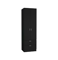 Tuhome Vicco Armoire Black Mdf