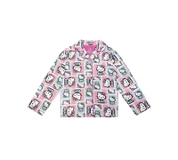 Hello Kitty Toddler Girls 2-Piece Coat Pajama Set