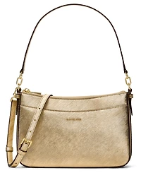 Michael Kors Jet Set Top Zip Pouchette Crossbody Bag