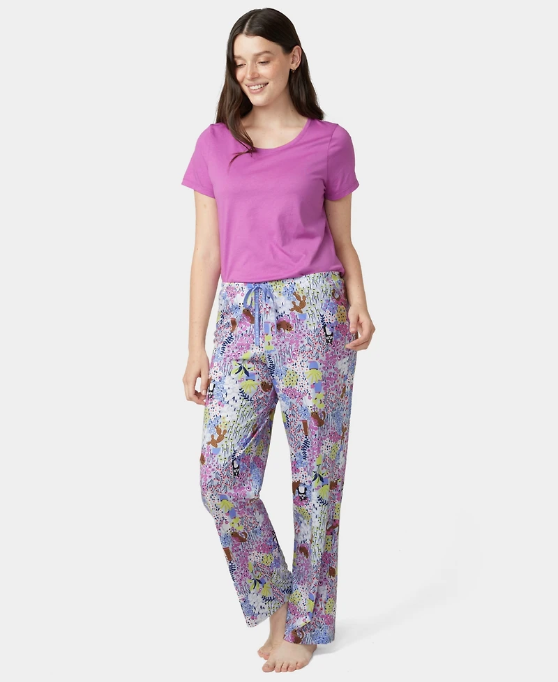 Hue Women's Printed Long Pajama Pants