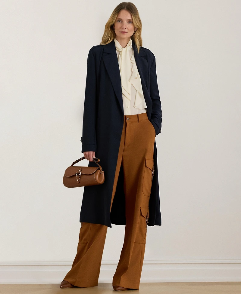 Lauren Ralph Women's Wide-Leg Cargo Pants
