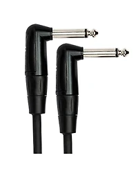 Hosa Technology Rean Right-Angle to Right-Angle Pro Guitar Patch Cable, 12"