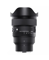 Sigma 15mm f/1.4 Dg Dn Diagonal Fisheye Art Lens for L Mount, Black, Bundle with Lens Wrap, Lens Shade, Cleaning Kit, Lens Cap Tether and Cleaning Clo