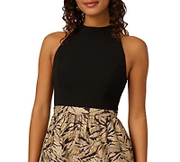 Adrianna Papell Women's Halter Party Dress