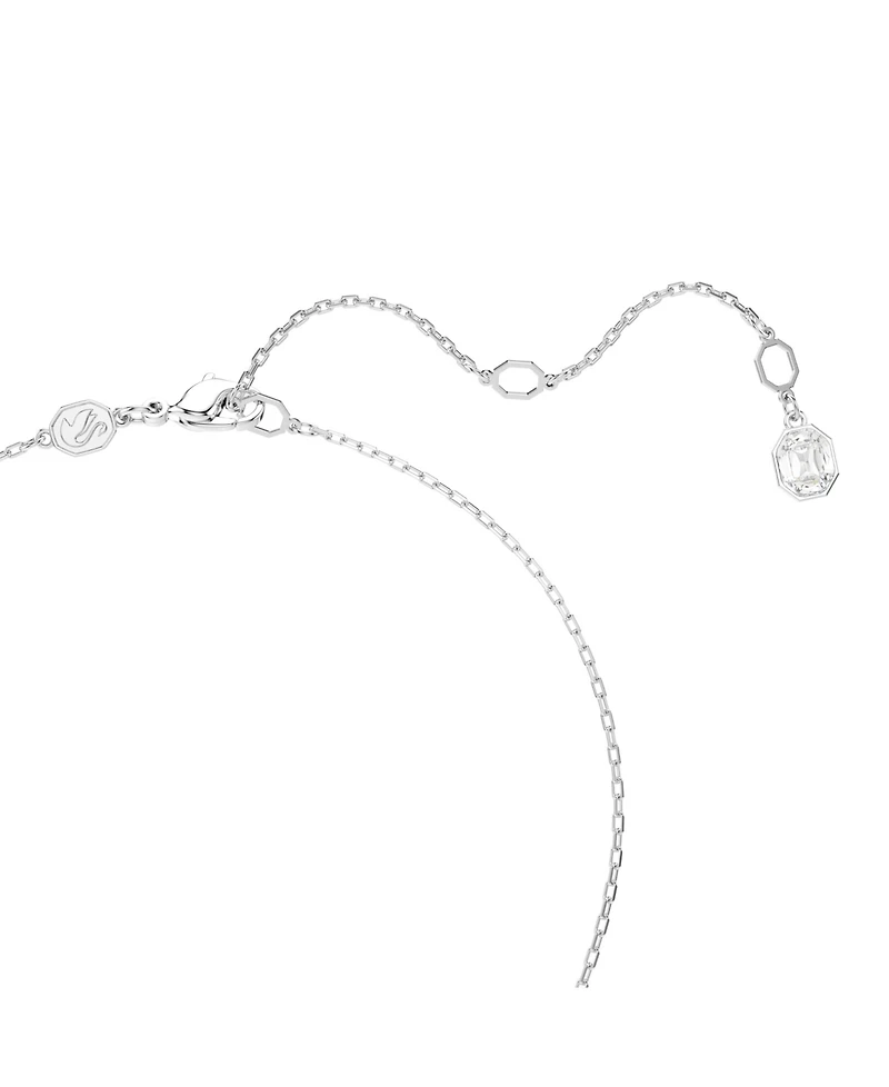 Swarovski Dextera Rhodium Plated Pendant Necklace