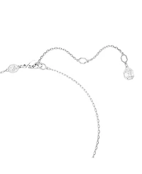 Swarovski Dextera Rhodium Plated Pendant Necklace
