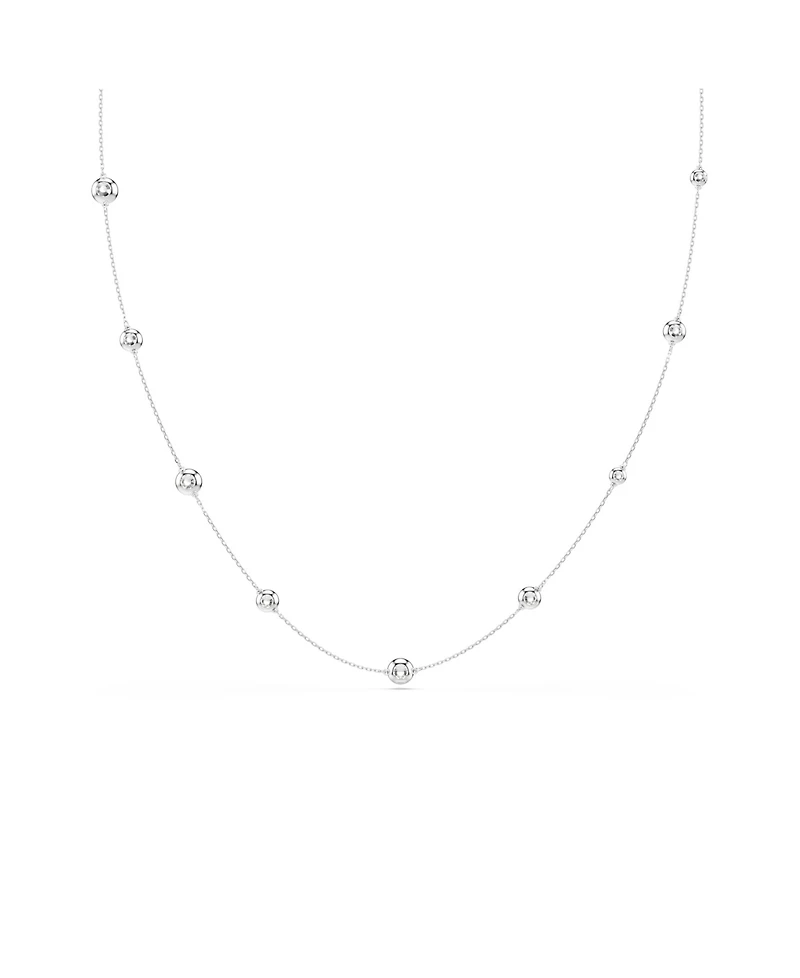 Swarovski Una Angelic Strandage Rhodium Plated Necklace