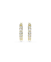 Swarovski Matrix Vittore Gold-Tone Plated Hoop Earrings