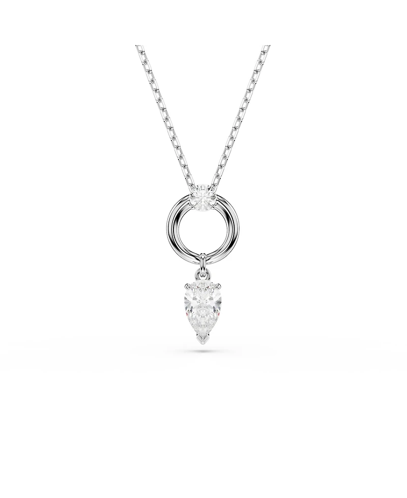Swarovski Mesmera Rhodium Plated Pendant Necklace