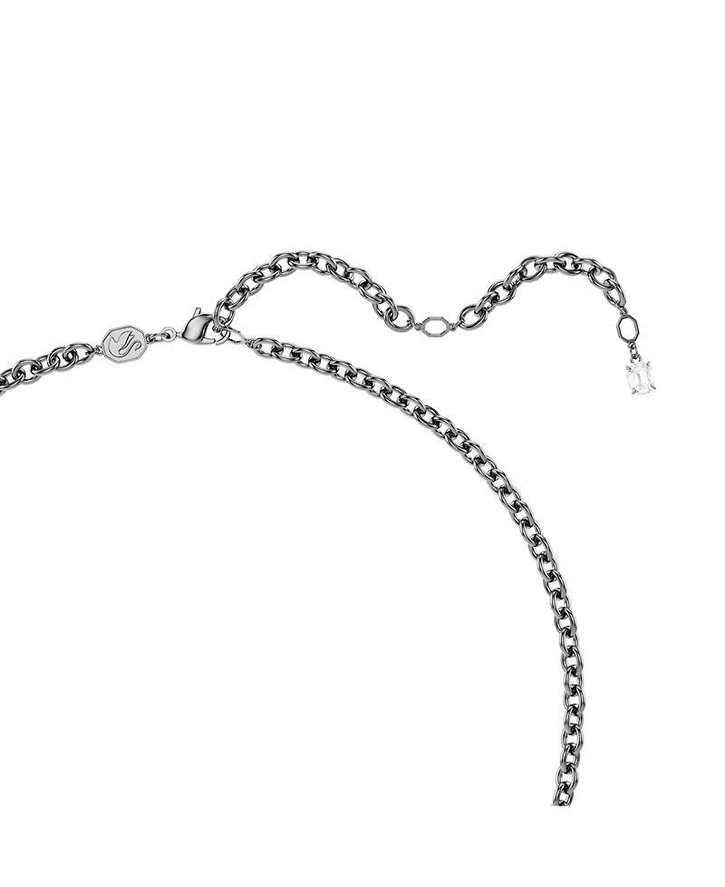 Swarovski Sublima Ruthenium Plated Pendant Necklace