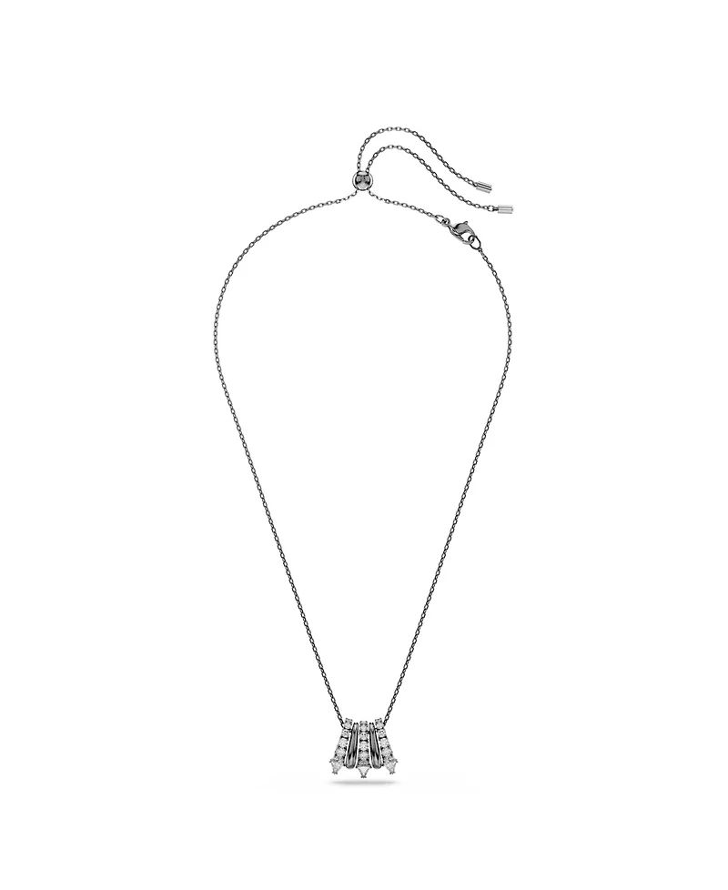 Swarovski Sublima Ruthenium Plated Pendant Necklace
